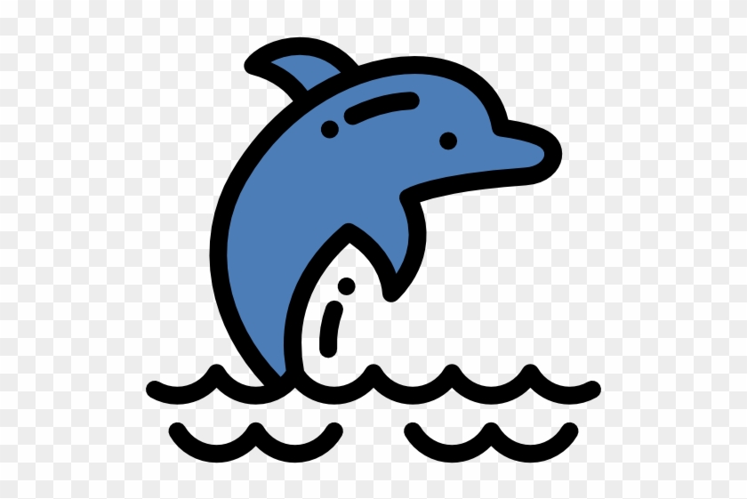 Dolphin Free Icon - Fish Fin #712217