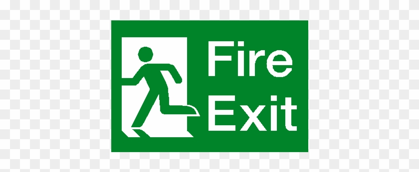 Safety Signs Images Stock Photos Amp Vectors Shutterstock - Fire Exit Left Sign #712338