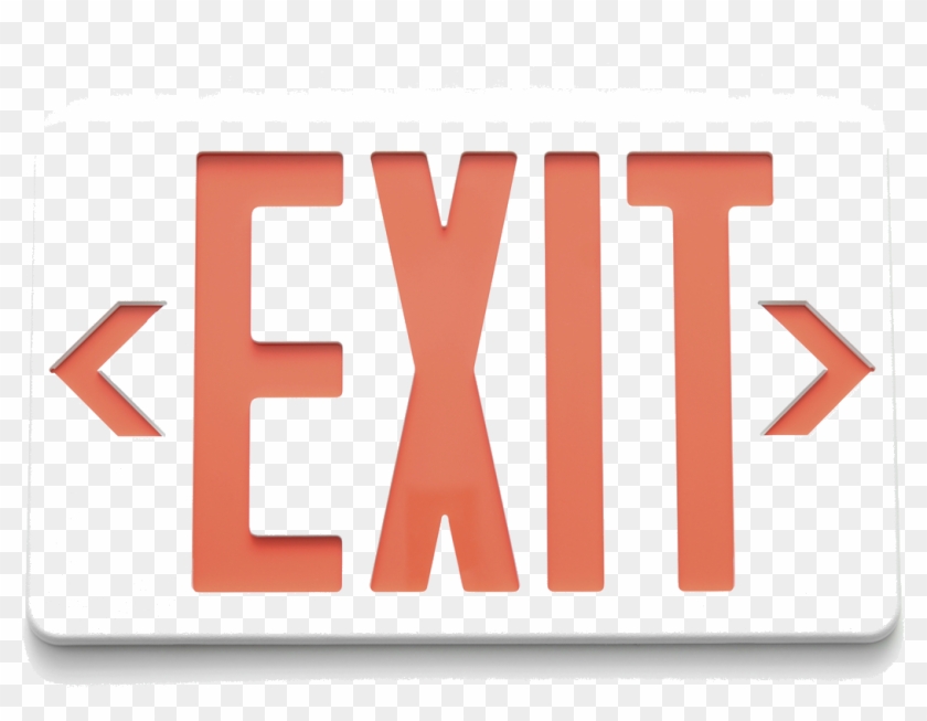 Exit Sign Clear - Exit Sign Us #712364