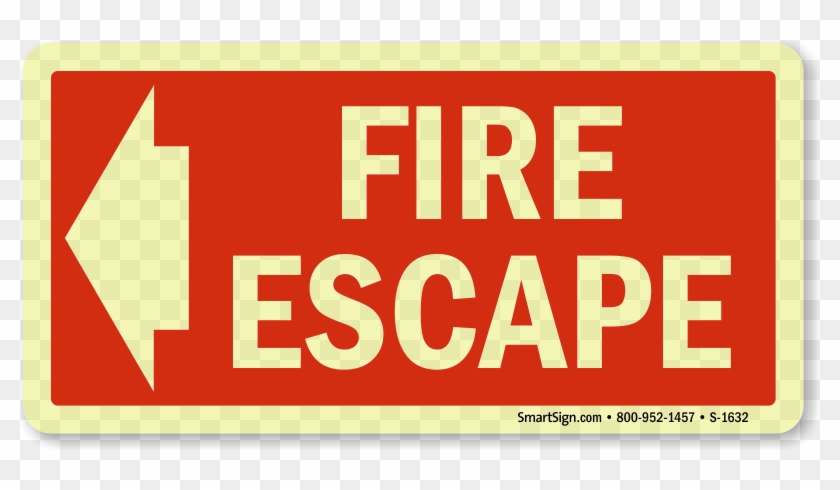 Emergency Exit Signs Safetysigncom - Emergency Fire Escape Sign #712400