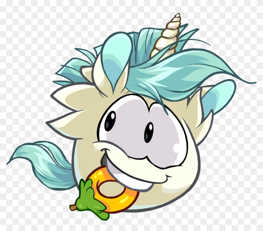 Club Penguin Puffles - Club Penguin Unicorn Puffle #712402