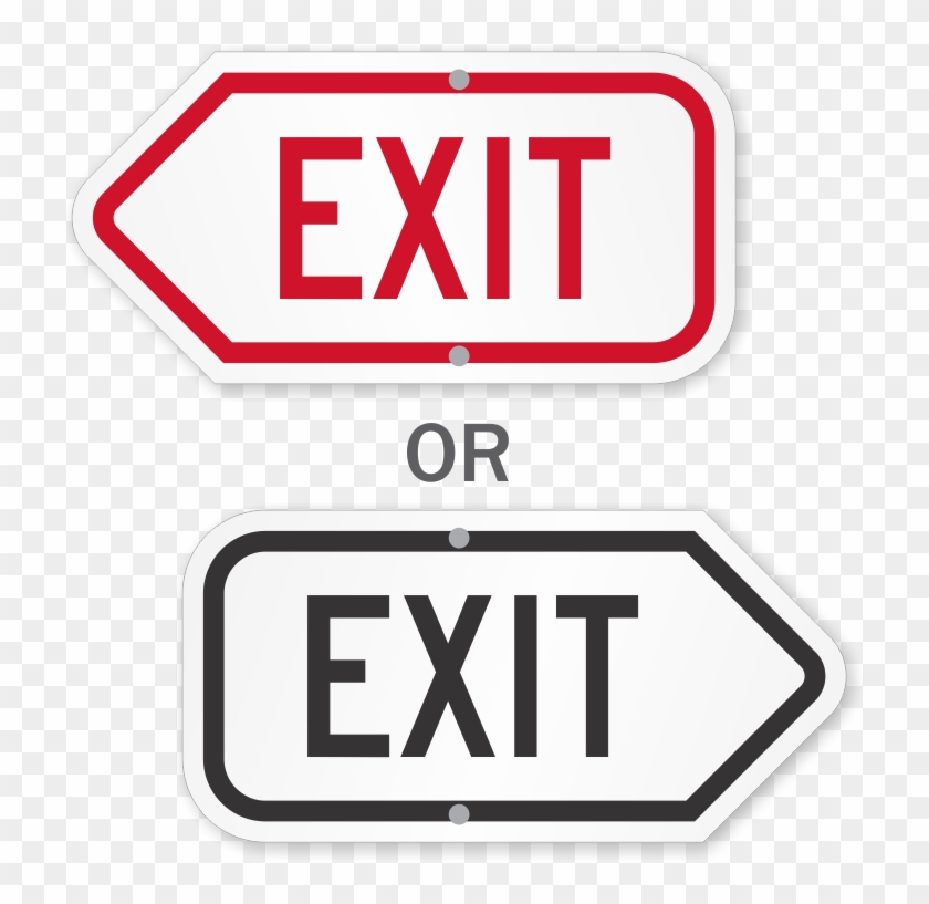 Zoom, Price, Buy - Exit Only Sign #712420