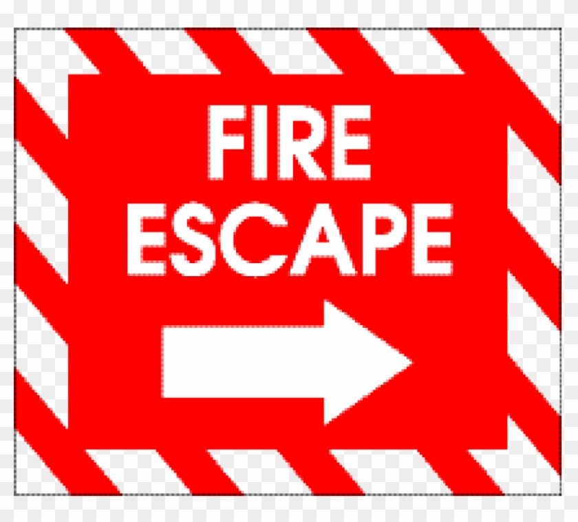 Fire Exit Sign - Fire Exit Sign #712433