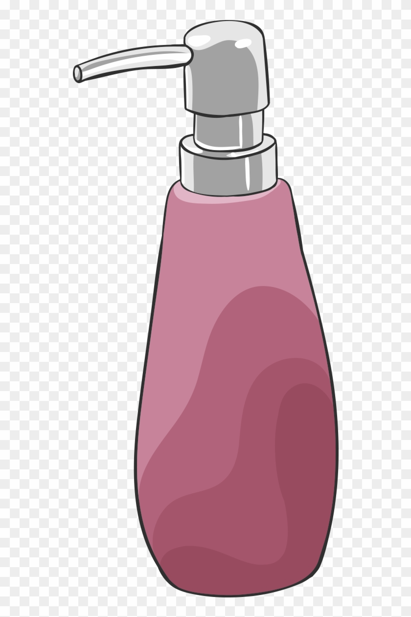 Shampoo Bottle Clip Art - Shampoo Bottle Clip Art #712497
