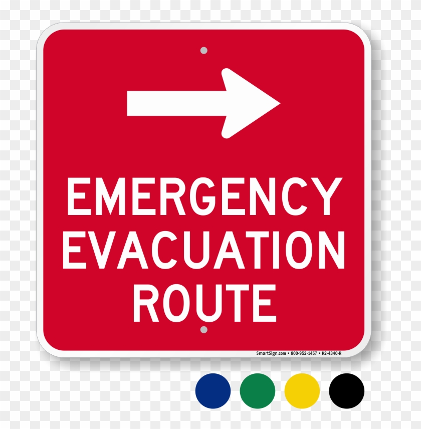 Emergency Snow Route Sign 18 In X 24 In Aluminum #712479