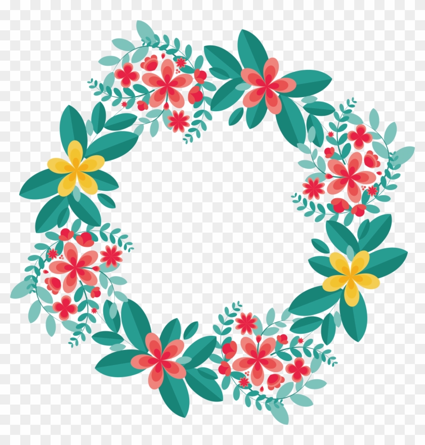 Flower Garland Wreath Floral Design Circle - Magideal 46pcs Set Special Sealing Sticker Envelope #712639