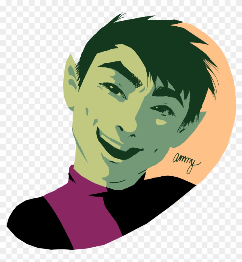 Beast Boy Simple Doodle By Ammydalishawright Beast - Cartoon #712658