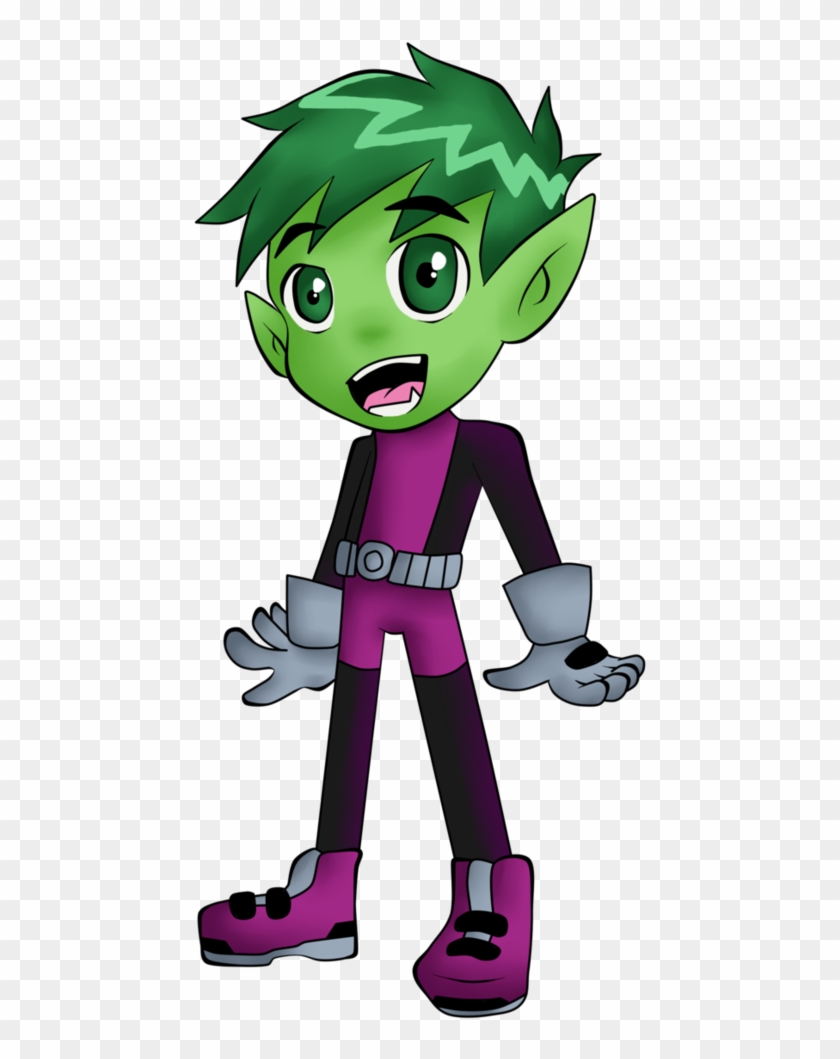 Chibi Beast Boy 7 By Beastgreen - Chibi Beast Boy #712673