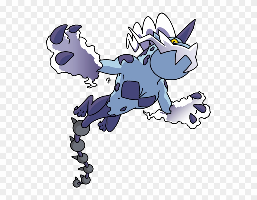 642 Thundurus Sacred Beast Forme A By Aschefield101 - Thundurus #712675