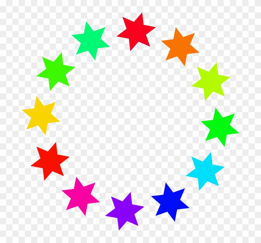 Circle Star Clip Art - Circle Star Clip Art #712802
