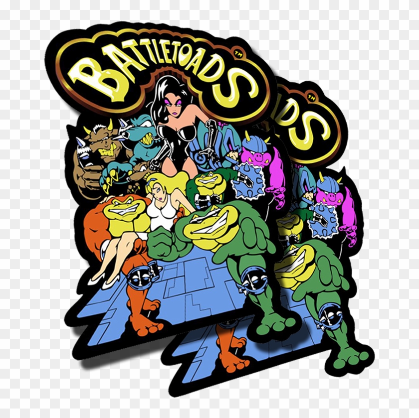 Battletoads Side Art - Battletoads Gameboy Color Gbc #712891