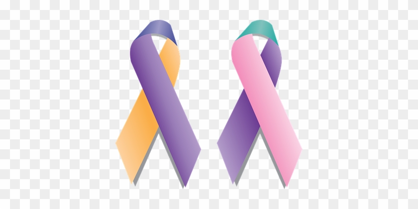 Ribbon Support Thyroid Bladder Cancer Foll - Bladder Cancer Ribbon Png #712902