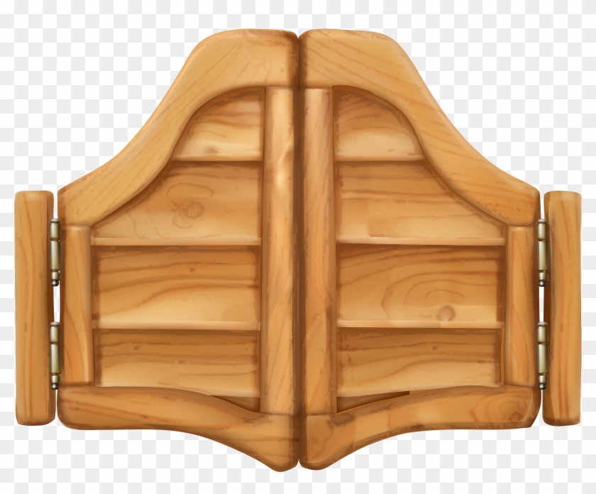 Western Saloon Door Png Clip Art - Clip Art #713017