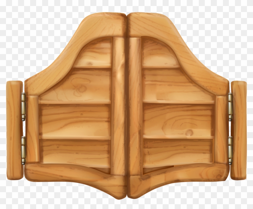 Western Saloon Door Png Clip Art - Clip Art #713017