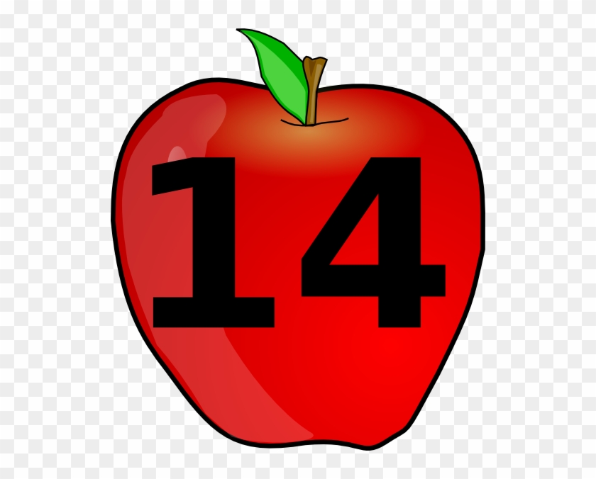 Counting Apple Clip Art At Clker - Apple Clip Art #713100