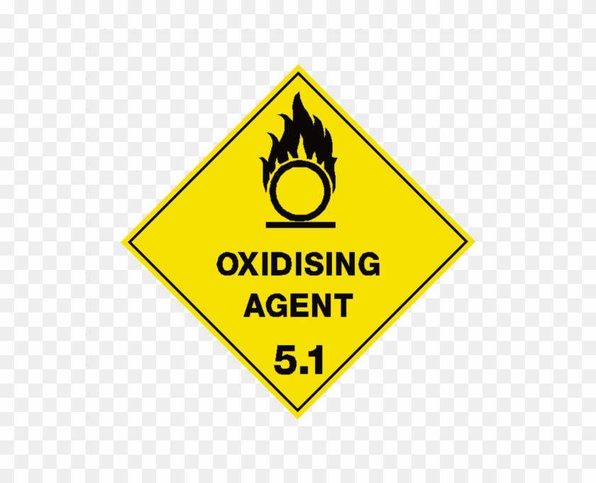 Oxidising Agent 5 1 Label Safety Label Co Uk Safety - Class 5 Label #713106
