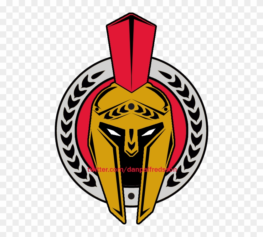 The Sens Usually Use Gold With That Pattern, But It - Ottawa Senators Old Logo #713303