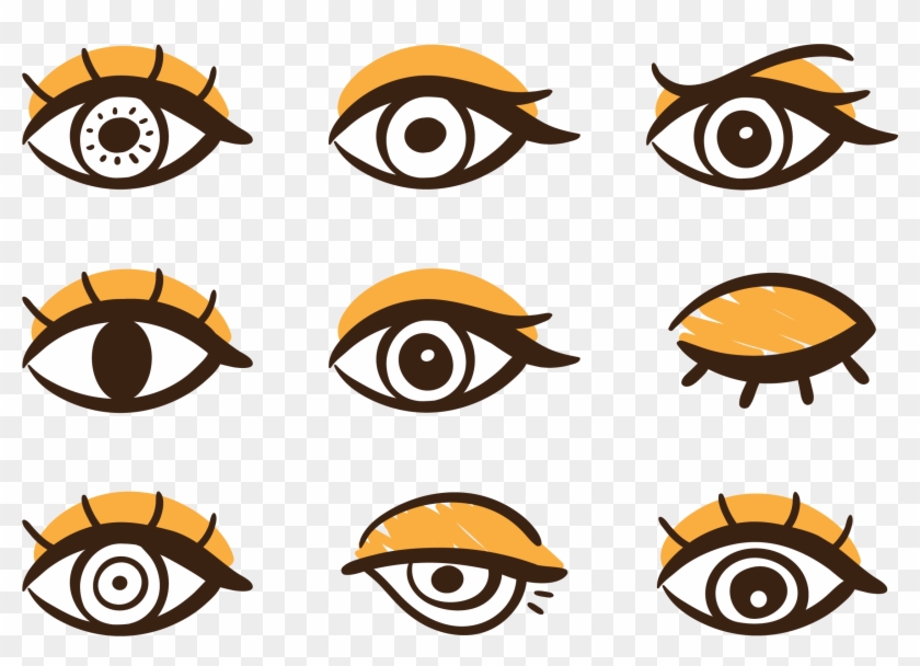 Eyebrow Euclidean Vector Clip Art - Eyebrow Euclidean Vector Clip Art #713350