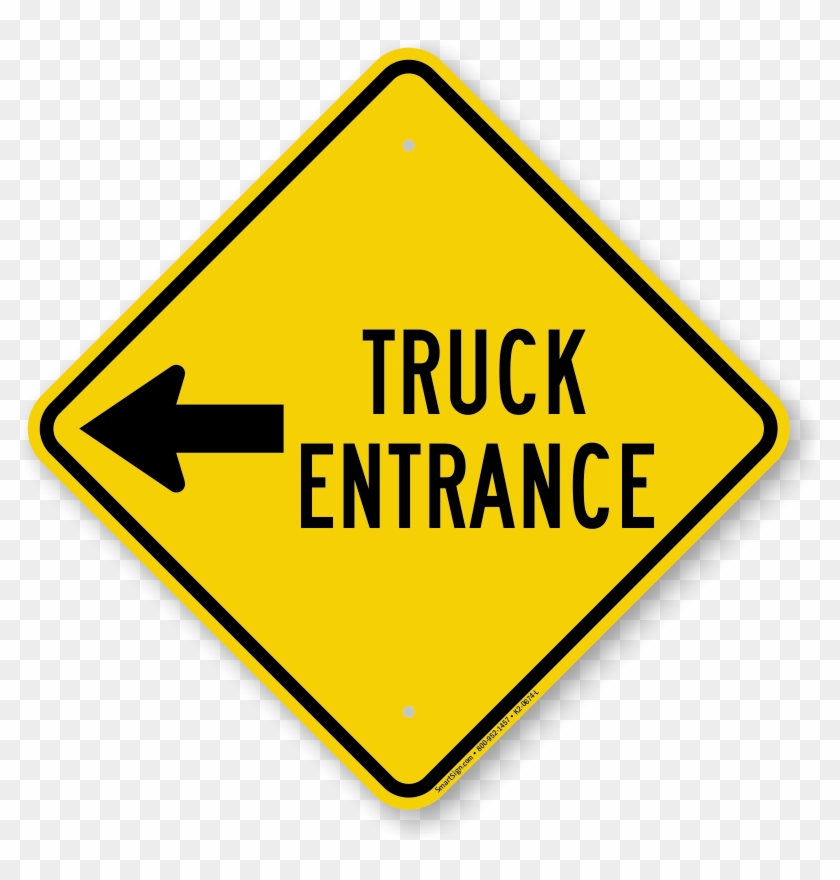Truck Route Signs - Hard Of Hearing Sign #713364