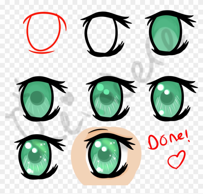 Quick Anime Eye Tutorial - Quick Anime Eye Tutorial #713398