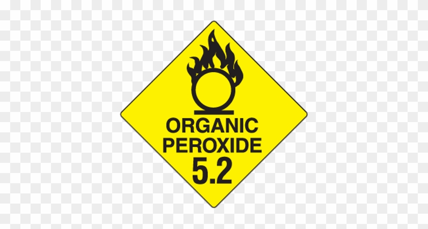Hazchem Signs Organic Peroxide - Chemical Safety Symbols #713422