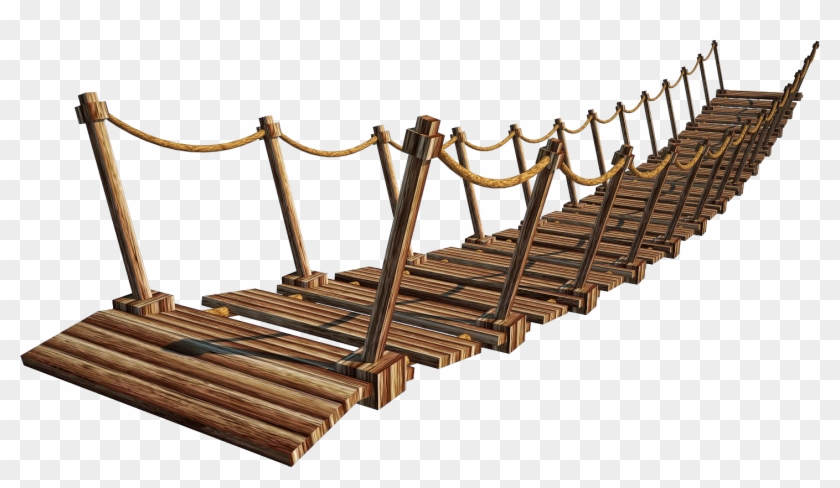 Wooden Bridge - Wood Bridge Png #713586