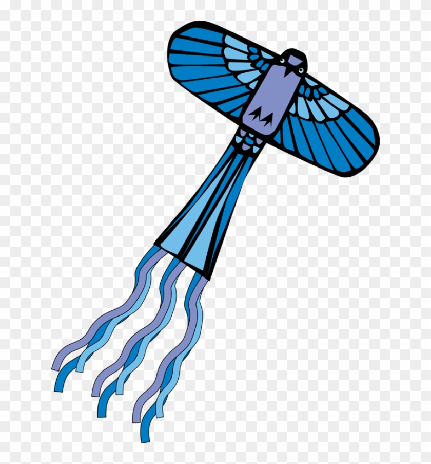 A Blue Bird Kite - Kite #713612