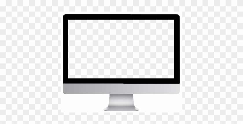 Image Of A Monitor - Imac With Shadow Png #713702
