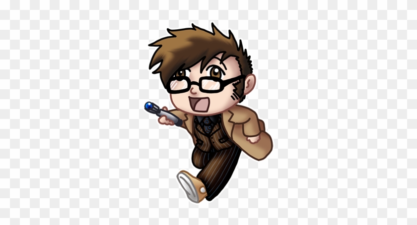 Chibi 10th Doctor V2 By Twinenigma - Chibi 10th Doctor #713745
