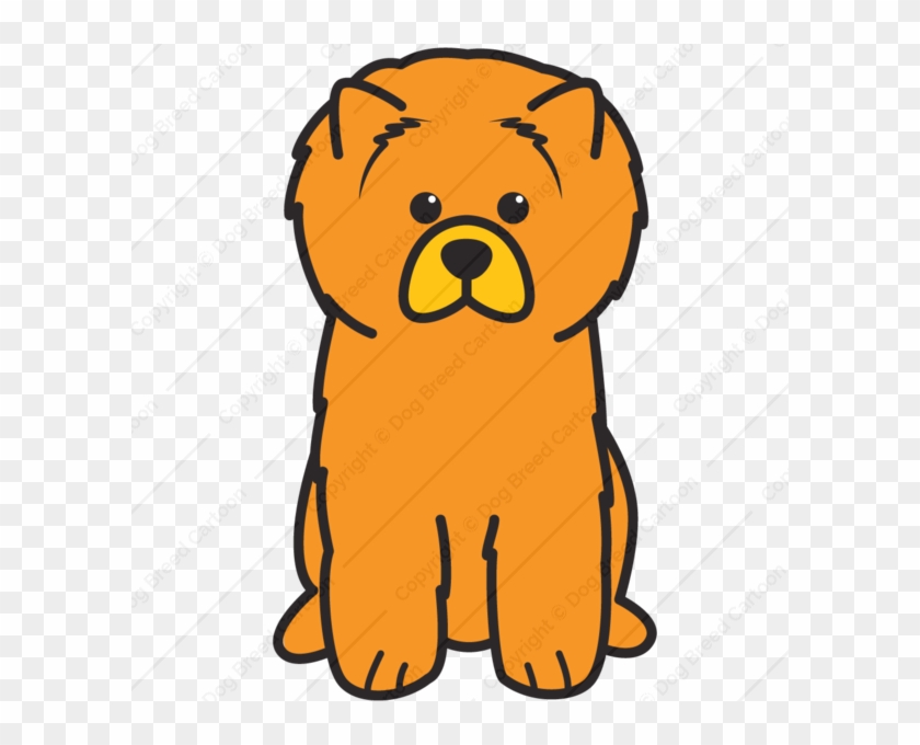Chow Chow Clipart - Draw A Chow Chow Easy #713749