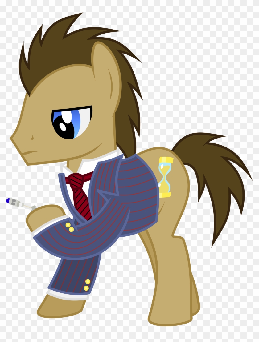 Ruinedomega, Clothes, Doctor Whooves, Necktie, Ponyscape, - .com #713767