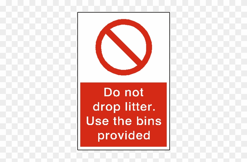 Do Not Drop Litter Sticker Safety-label - No Chewing Gum In Urinal #713803