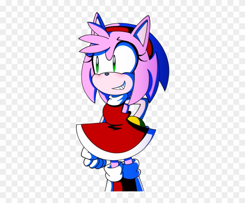 One Of Amy's Sprites For The Sonic Visual Novel Me - Sonic Rpg Run Sprites #713874