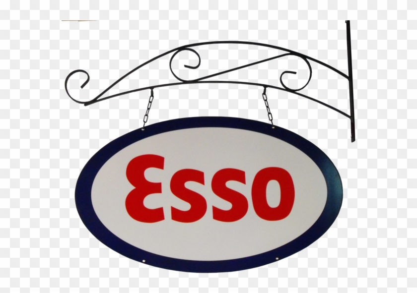 Esso Sign - Sbd Decals 2 Esso Gas Die Cut Decals #714005