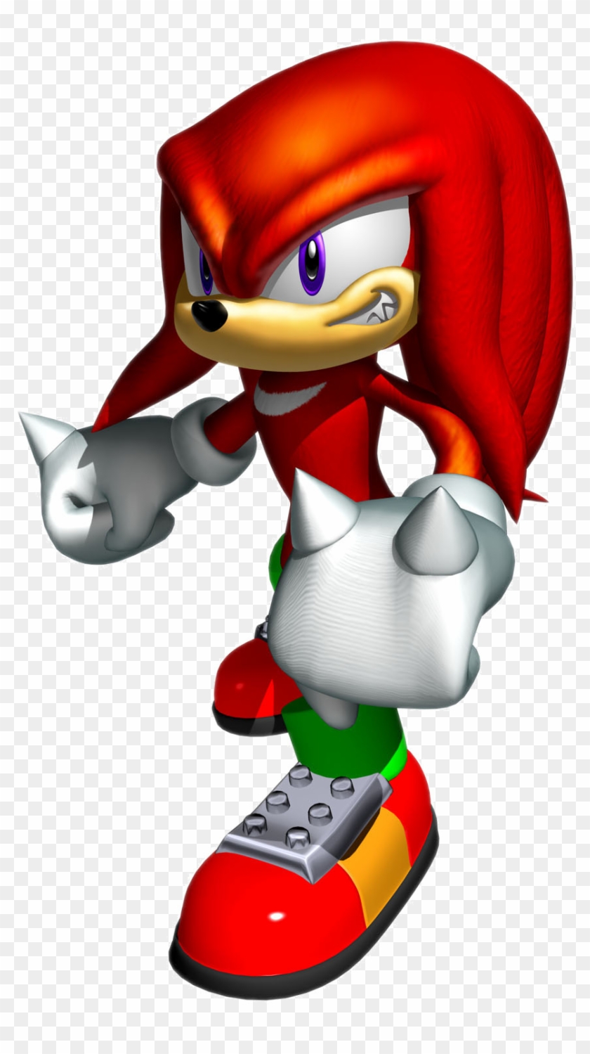 Added By Sonictoastknuckles Appears As A Playable Character - Knuckles The Echidna Sonic Heroes #714125