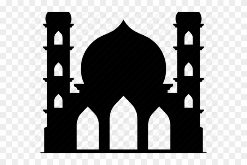 Mosque Clipart Moon Png - Mosque Icon #714138