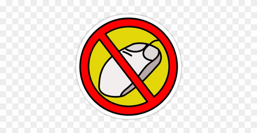 "no Computer Mouse Traffic Sign " Stickers By Sofiayoushi - Subscription Business Model #714506