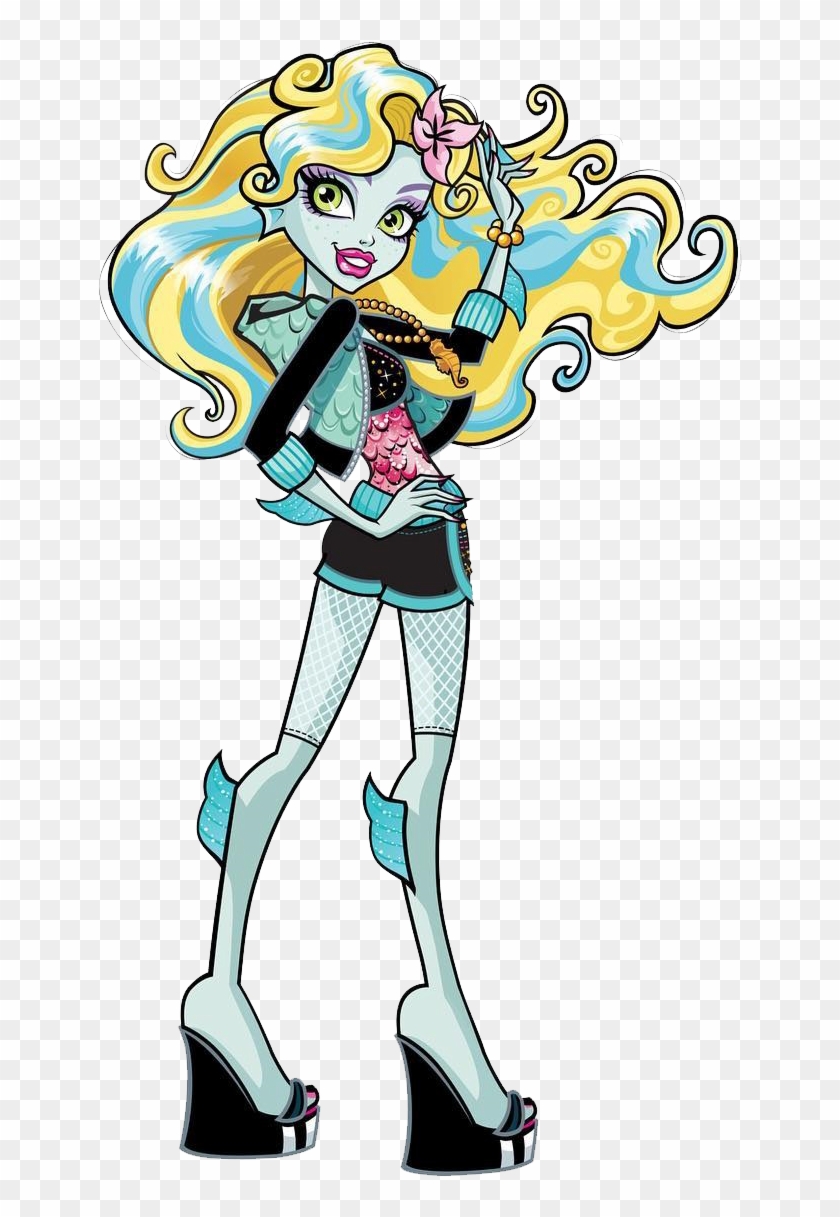 Lagoona Blue Is The Daughter Of A Sea Creature - Png Lagoona Blue Monster High #714542