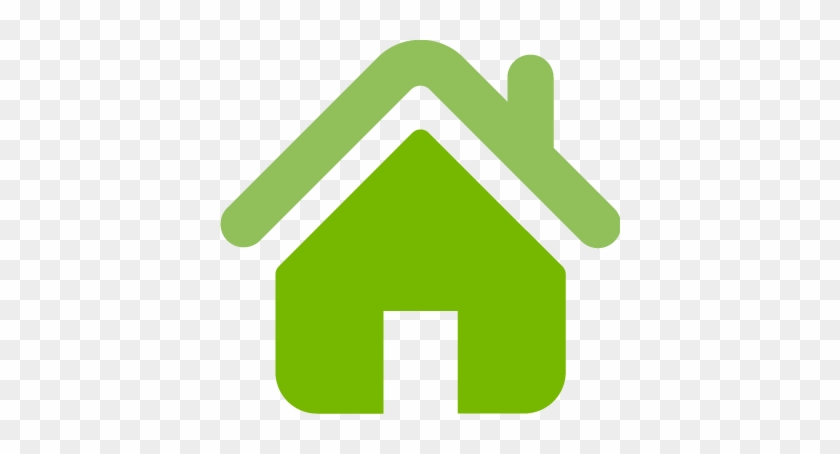 House-icon - Home Icon In Green #714574