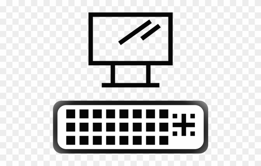 Cable Dvi Port Symbol Clipart - Gestalt Law Of Similarity #714600