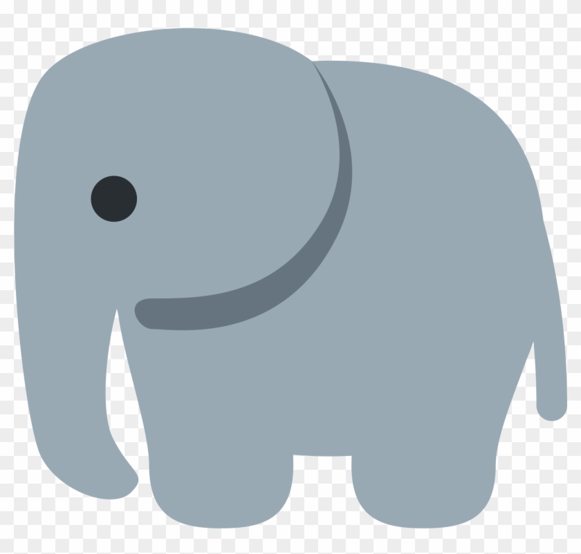 Clip Art Baby Elephant Download - Elephant Emoticon #714653