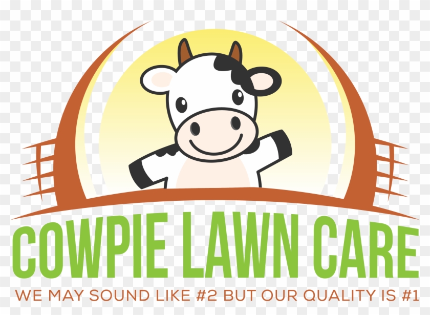 Cowpie Lawn Care & Landscaping - Adesivo Decorativo Geladeira - Vaquinha 4 - P: 31 X #714672