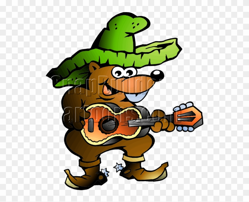 Mole Playing A Guitar #714751