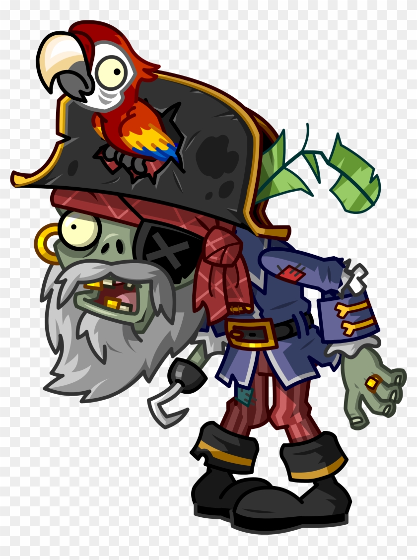 Zombicapitan - Plants Vs Zombies Pirate #714780