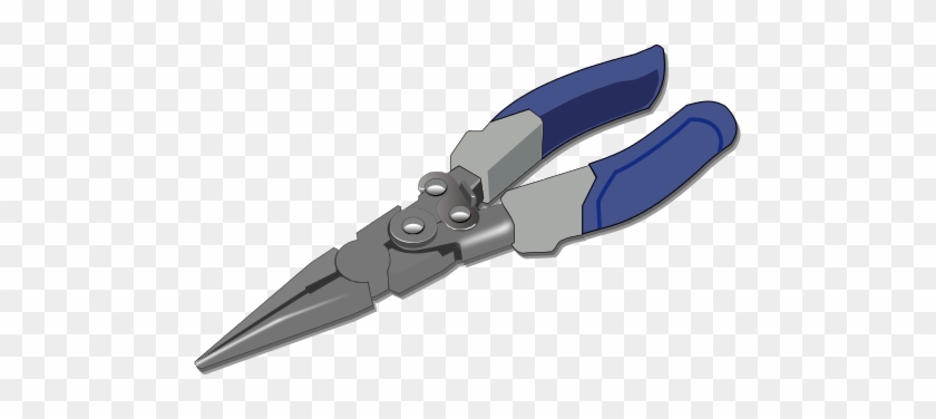 Clip Arts Related To - Long Nose Pliers Clipart #714914