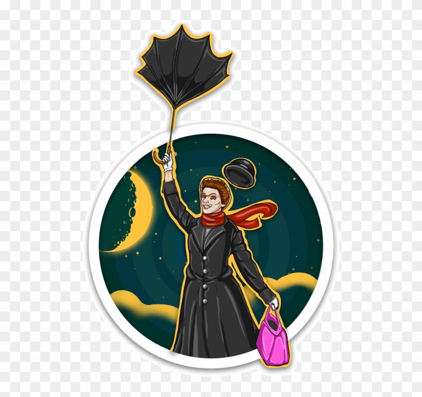 Scary Poppins Custom Illustration - Illustration #715134