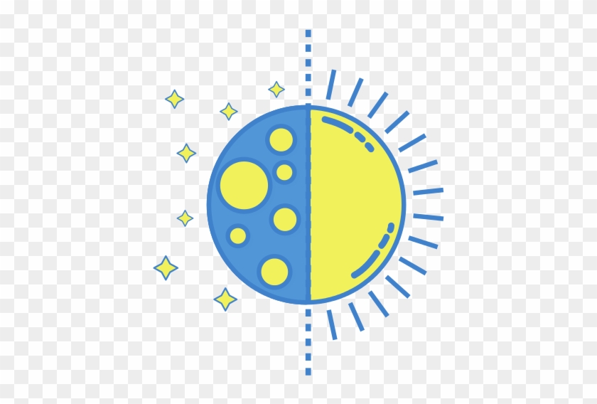 Eclipse Of Moon And Sun - Surjer Hashi Clinic Logo #715140