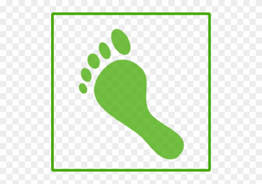 Footprints Clip Art - Carbon Footprint Icon #715359