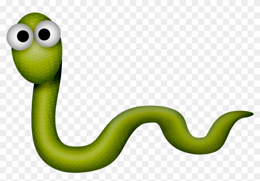 Snake Vipers Reptile Clip Art - Зеленый Змей Пнг #715405