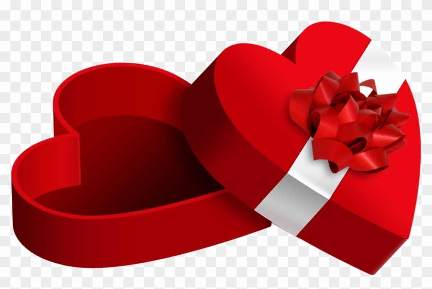 Valentine's Day Gift Heart Clip Art - Valentine's Day Gift Heart Clip Art #715694